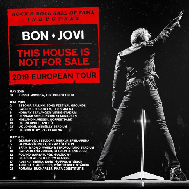 Bon Jovi The Circle Tour - Pair Japanese Promo Handbill