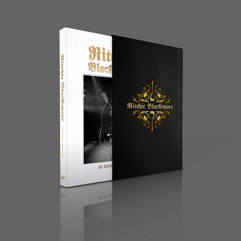 リッチー・ブラックモア公式写真集（撮影：ロス・ハルフィン）が