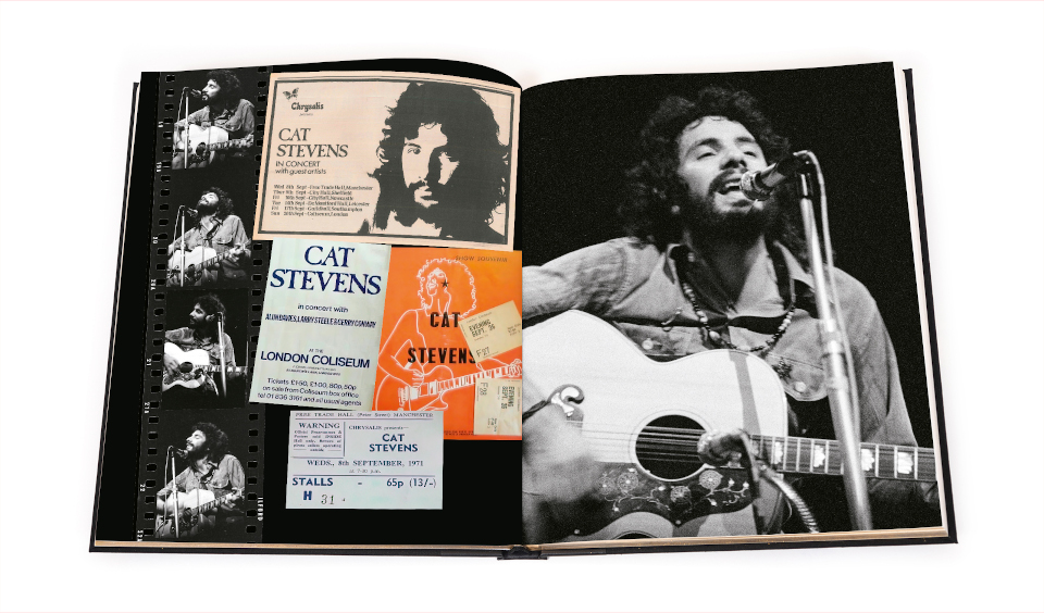 キャット・スティーヴンスが全盛期の3作を元にした回想録『Cat Stevens