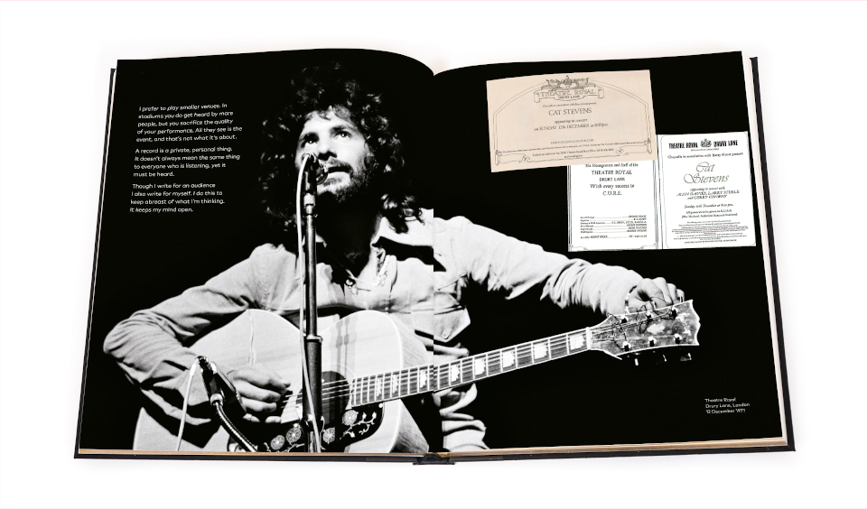 キャット・スティーヴンスが全盛期の3作を元にした回想録『Cat Stevens