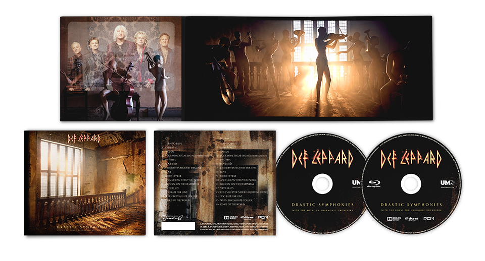 デフ・レパード、「When Love And Hate Collide」のオーケストラ