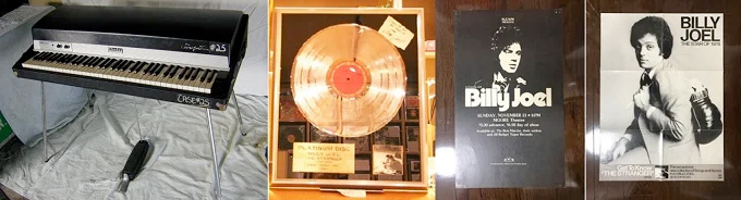 ビリー・ジョエル来日記念、タワーレコード新宿店にてPOP UP SHOP