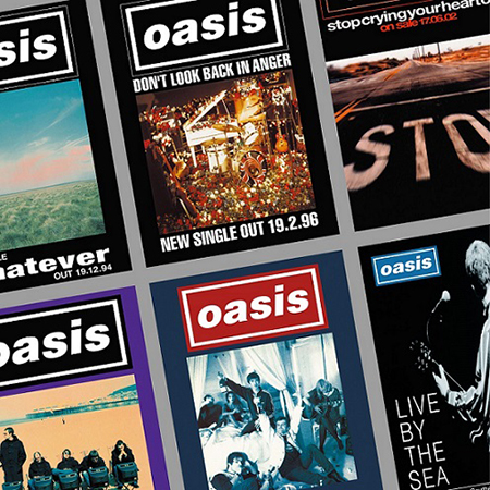 オアシス『リヴ・フォーエヴァー：Oasis 30周年特別展』 にて