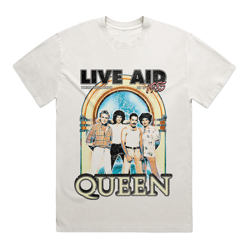 Queen 来日 1985 Tシャツ Queen 来日 1985 Tシャツ QUEEN/来日当時のライブイメージ T