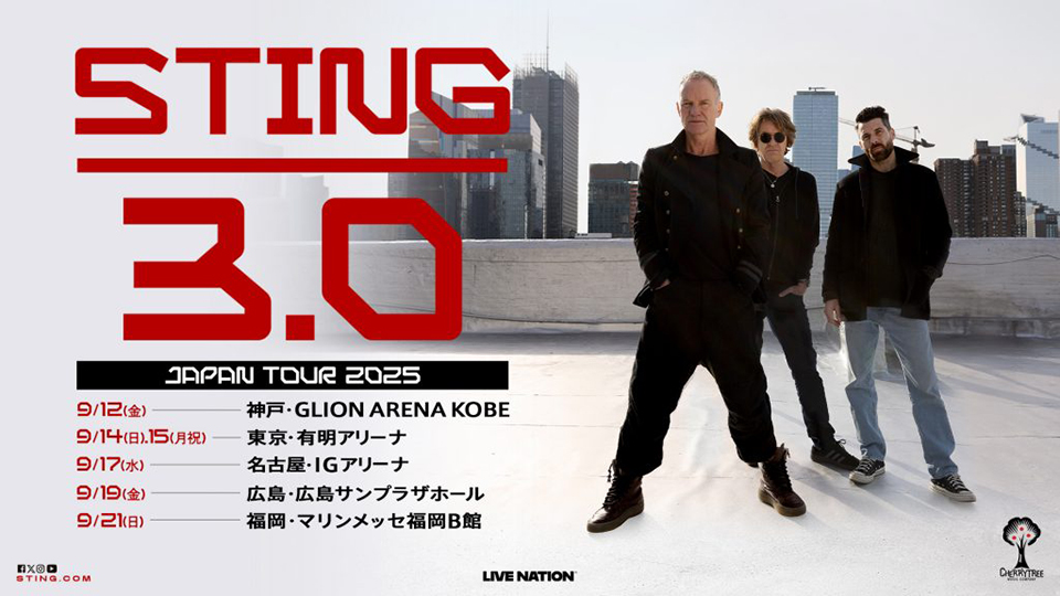 貴重　STING 雑誌 VHS 来日記念　スティング　10点セット Sting（スティング）タワーレコード限定 来日記念キャンペーン