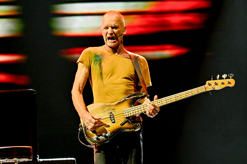 STING 3.0 直筆サイン入り 『3.0 LIVE』 LP レコード スティング