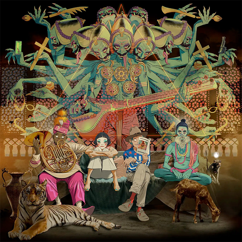 ゴリラズ、ニュー・アルバム『The Mountain』2026年3/20発売