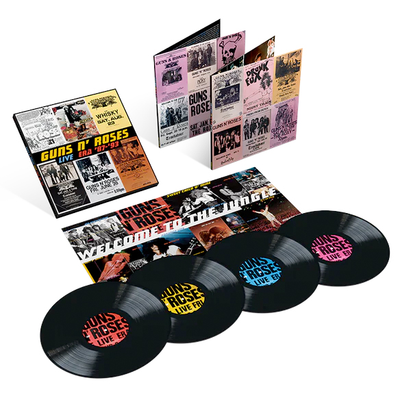 ガンズ・アンド・ローゼズ、4LPライヴ・アルバム『Live Era '87–'93