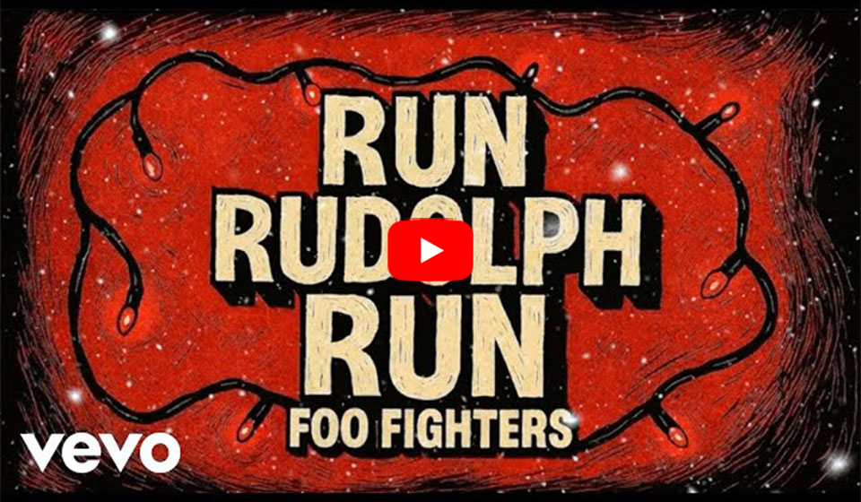 フー・ファイターズ、「Run Rudolph Run」の公式アニメMV公開 | NEWS