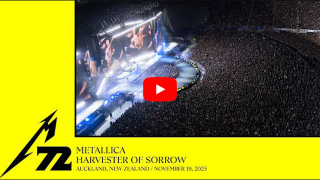 メタリカ “M72 World Tour” からの最新動画4本を一挙ご紹介 | NEWS