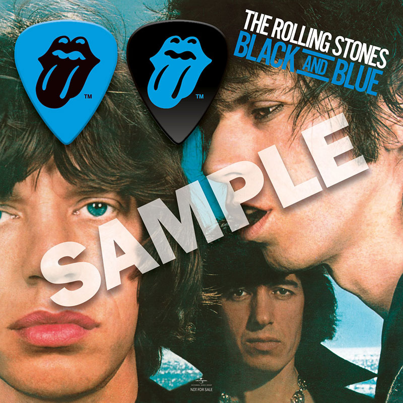 ローリングストーンズギターピック ローリング・ストーンズ『ブラック・アンド・ブルー』拡張版・RS No.9