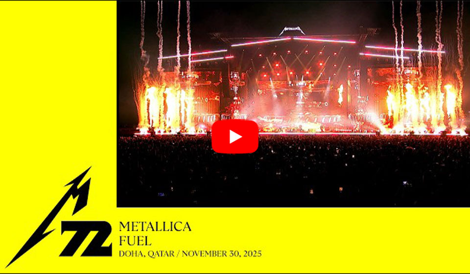 メタリカの最新ライヴ動画、「Fuel」「Fade To Black」公開！ | NEWS