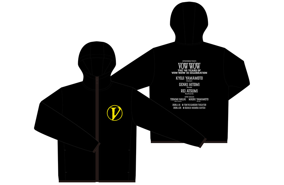 VOW WOW「THE 40 YEARS OF VOW WOW III CELEBLATION」公演オフィシャル