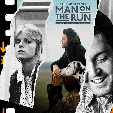 ポールマッカートニー MAN ON THE RUN 限定LP 新品 ポストカード ポール・マッカートニー、映画『マン・オン・ザ・ラン』サントラ2/27