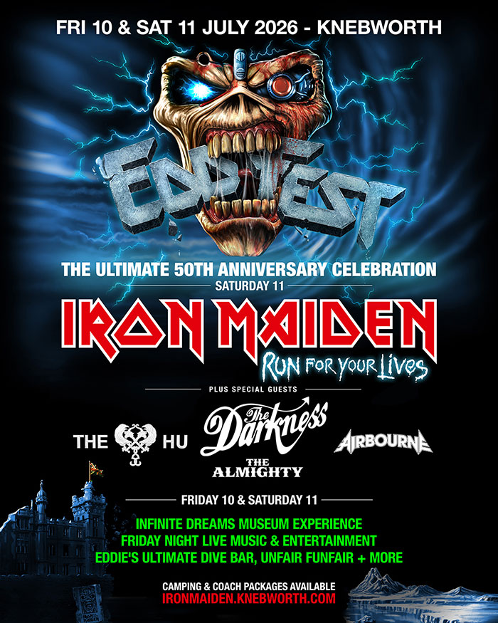 アイアン・メイデンの新作ドキュメンタリー『Iron Maiden: Burning