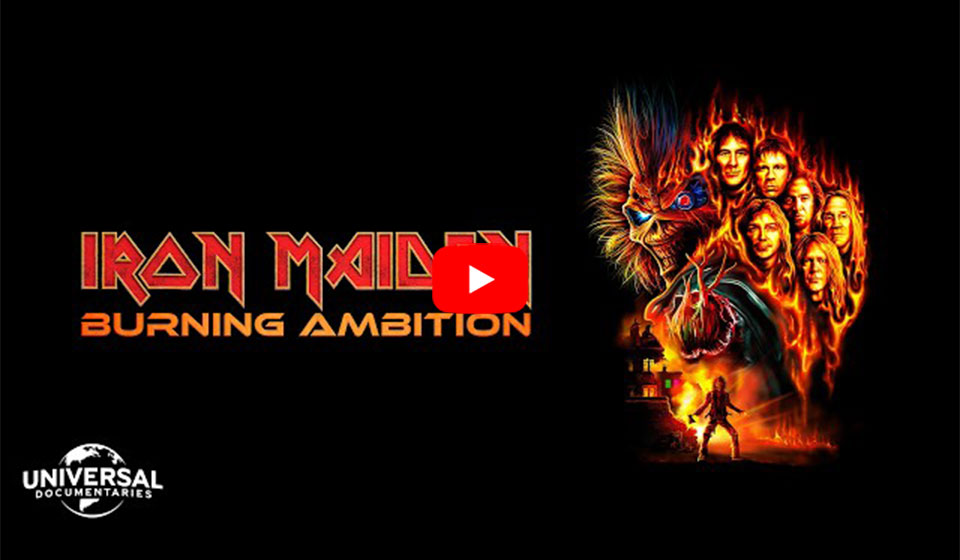 アイアン・メイデンの新作ドキュメンタリー『Iron Maiden: Burning
