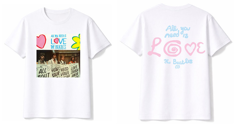 イ*Ｔ様 ザ・ビートルズ MONO BOX 新品未開封　Tシャツ　案内文 ザ・ビートルズ来日60周年記念、ポップ・アップ・ストアで販売されるT