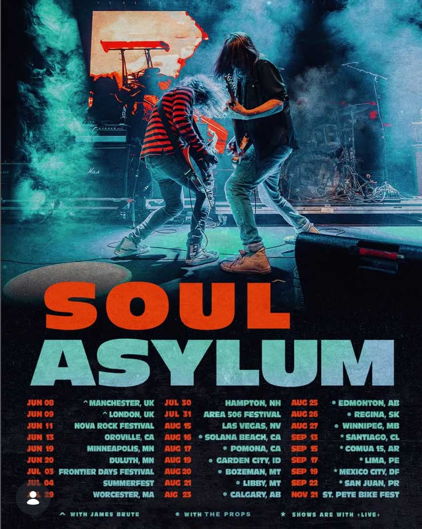 ◾️3000枚限定稀少盤■SOUL ASYRUM / ソウルアサイラム■Live ソウル・アサイラム、この夏は『MTV Unplugged』30周年記念の北米