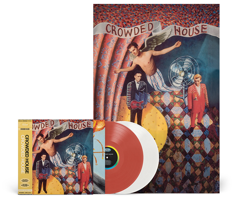 クラウデッド・ハウス1986年のデビュー・アルバムが数量限定のLP2枚組