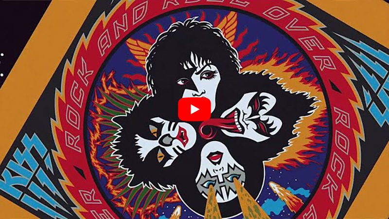 KISS、1976年のアルバム『Rock'n Roll Over』のリリース50周年記念