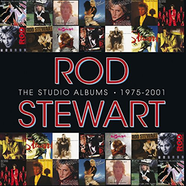 ロッド・スチュワート、ワーナー時代のアルバム14枚のCDボックス