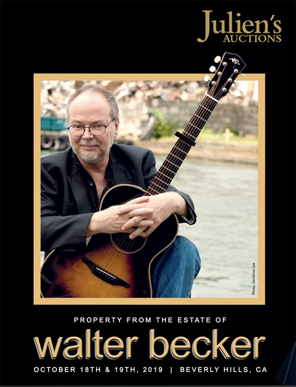 故ウォルター・ベッカーのギターやアンプが総額330万ドルで落札 | NEWS