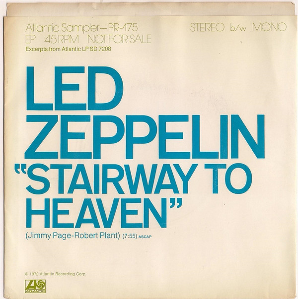 希少 90s LED ZEPPELIN STAIRWAY TO HEAVEN