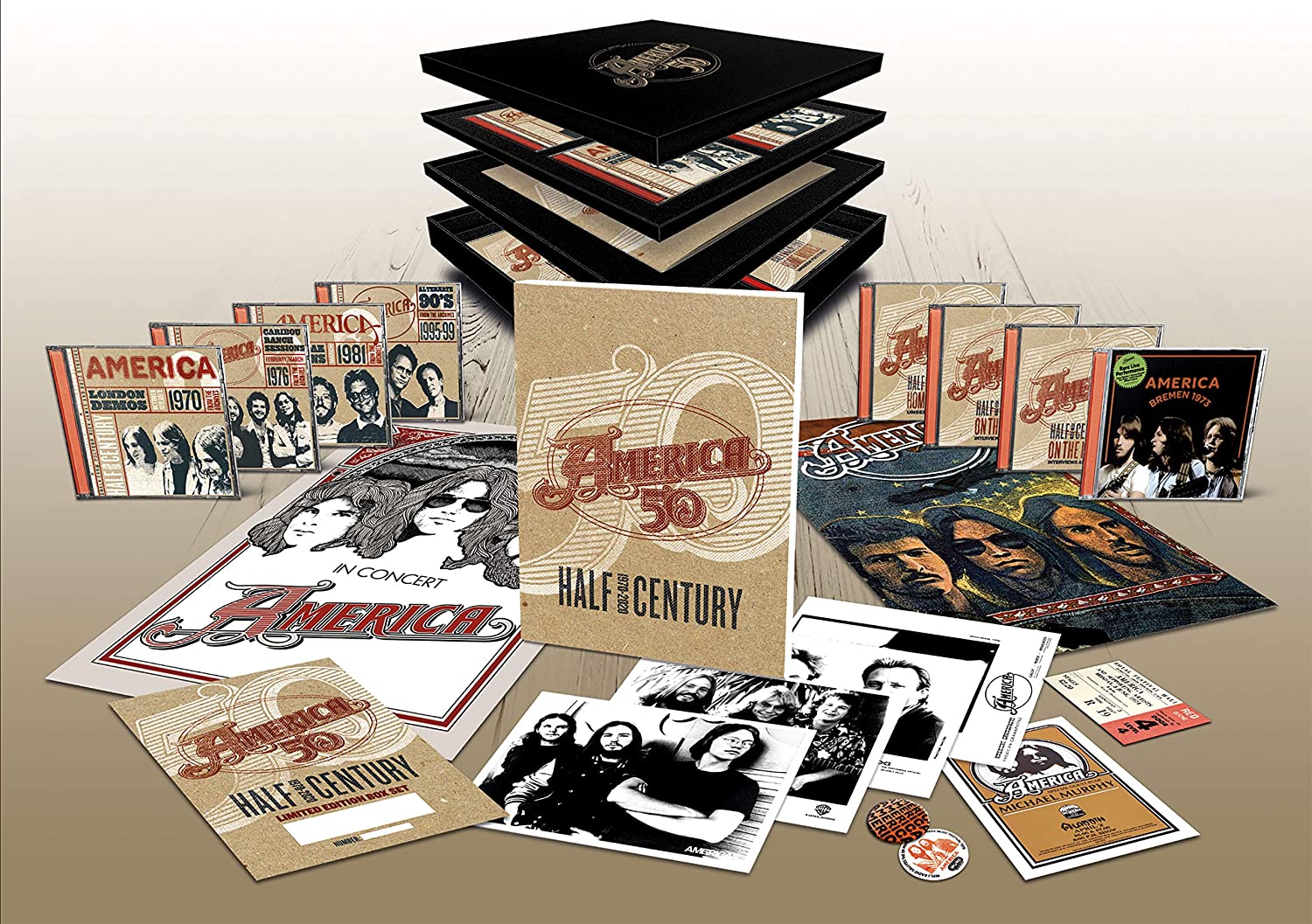 フォーク ロック グループのアメリカ ボックスセット Half Century 6月発売 News Music Life Club