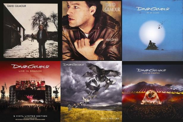 デヴィッド・ギルモア、シド・バレット　紙ジャケ　全10タイトル　（見本盤） デヴィッド・ギルモア＆シド・バレットのソロ10作品、紙ジャケ＋日本盤