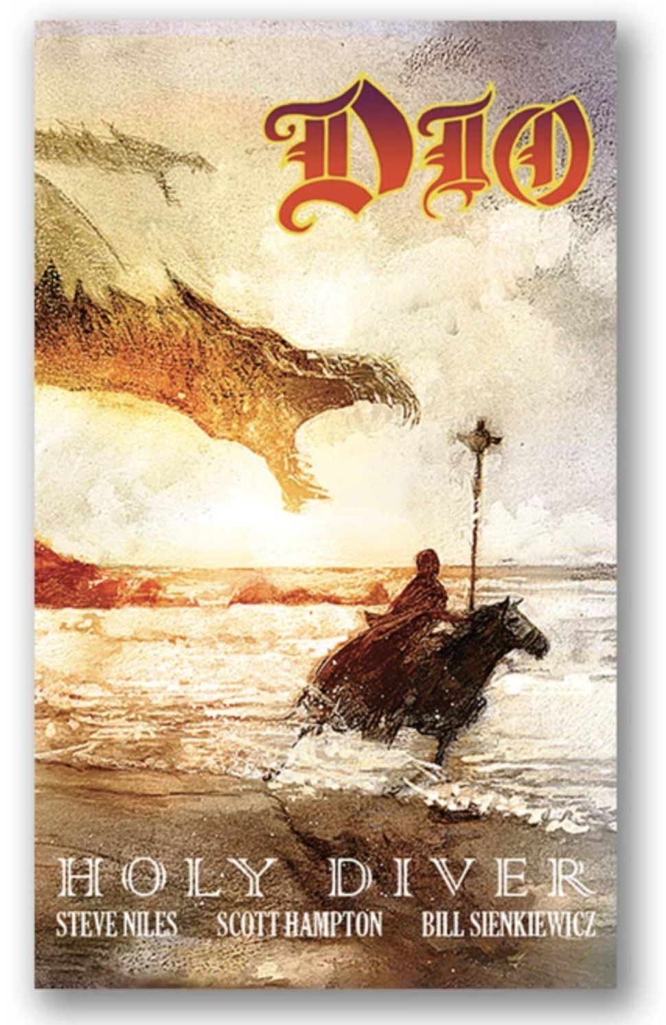 ディオのアルバム Holy Diver のカヴァー アートをヒントにしたグラフィック小説 来年発売 News Music Life Club ディオのアルバム Holy Diver のカヴァー アートをヒントにしたグラフィック小説 来年発売 News Music Life Club