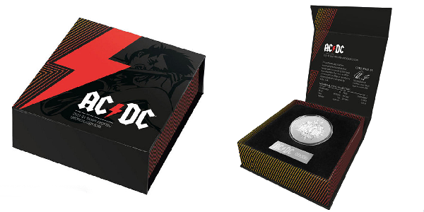 AC/DC、7種類の記念硬貨発売 | NEWS | MUSIC LIFE CLUB