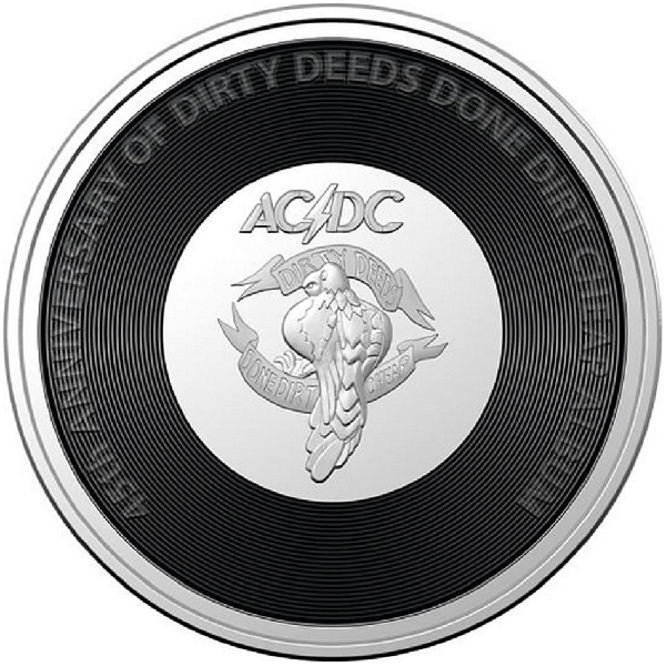AC/DC、7種類の記念硬貨発売 | NEWS | MUSIC LIFE CLUB