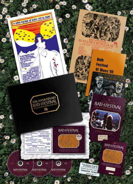 Bath Festival 1970 50周年記念ボックス レッド・ツェッペリンの出演で有名な1969年と1970年のバース