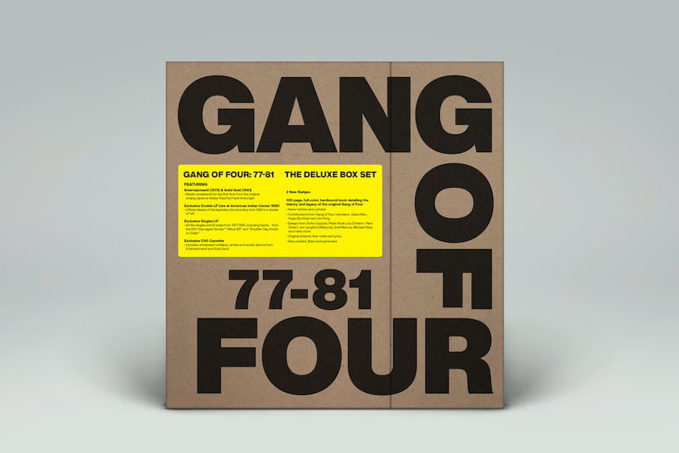 ギャング・オブ・フォー、限定ボックスセット『Gang of Four: 77-81