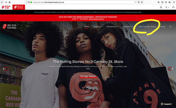 ローリング ストーンズ世界初の旗艦店 ヴァーチャル ストアでショッピングが可能に News Music Life Club ローリング ストーンズ世界初の旗艦店 ヴァーチャル ストアでショッピングが可能に News Music Life Club