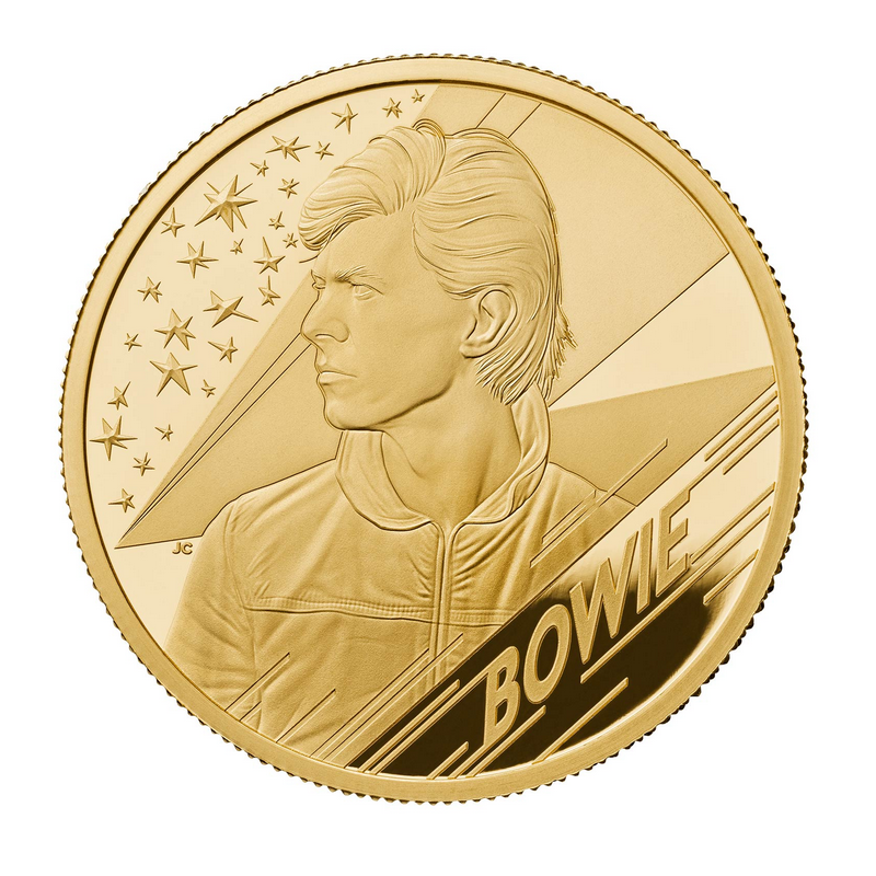 英国王立造幣局がデヴィッド・ボウイの記念硬貨を発行 NEWS MUSIC LIFE CLUB