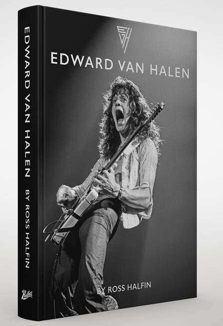 エディ・ヴァン・ヘイレンの写真集『Edward Van Halen By Ross Halfin 