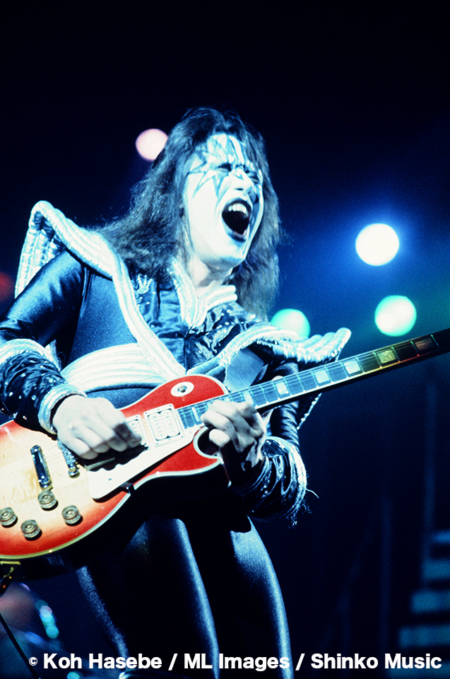 人気ブランドバ40代 アメリカン雑貨 フレーリー エース KISS FREHLEY ACE インテリア ポスターフレーム