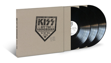KISS、6月11日発売の『オフ・ザ・サウンドボード: TOKYO 2001